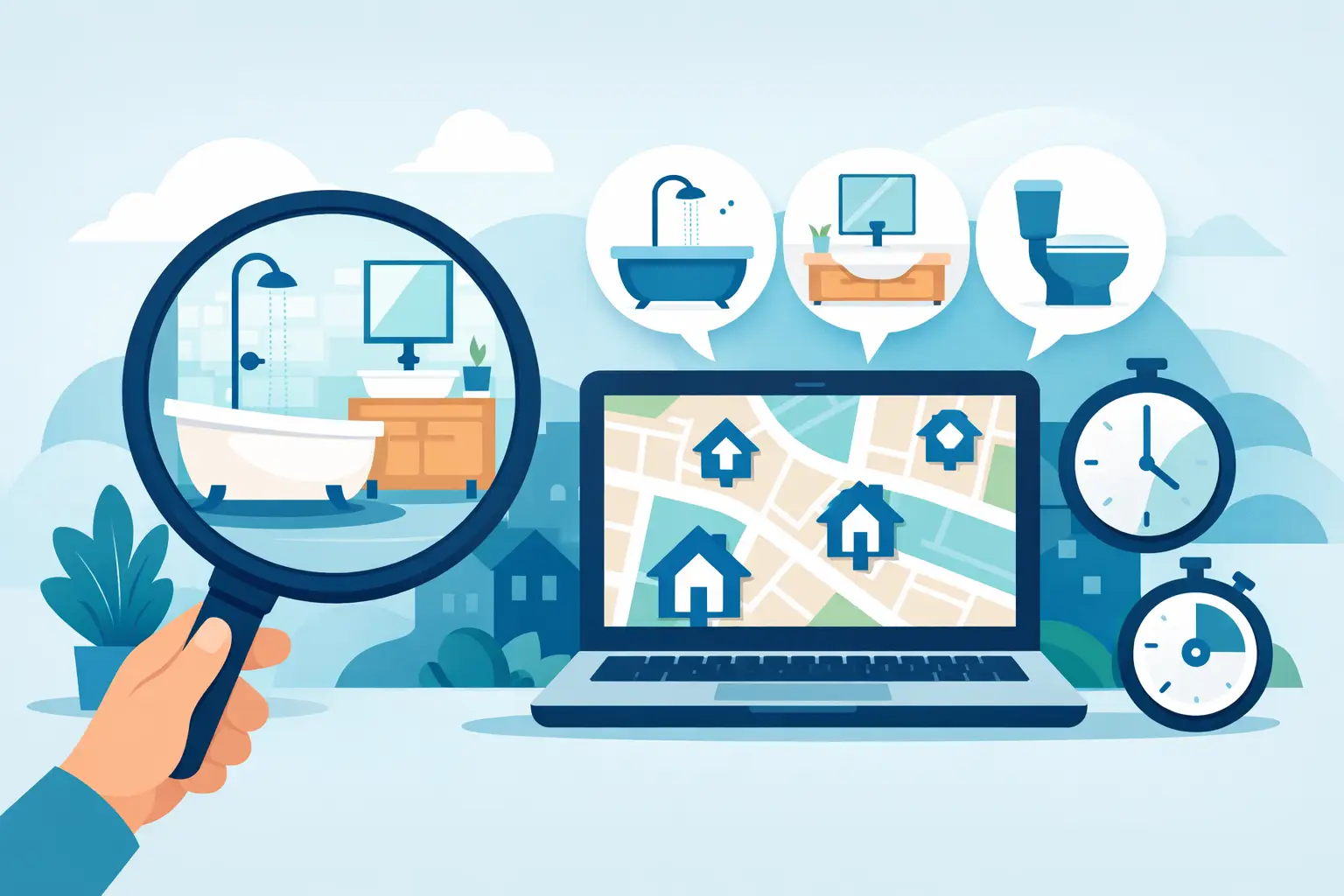 Property Search by Bathrooms That Saves Time