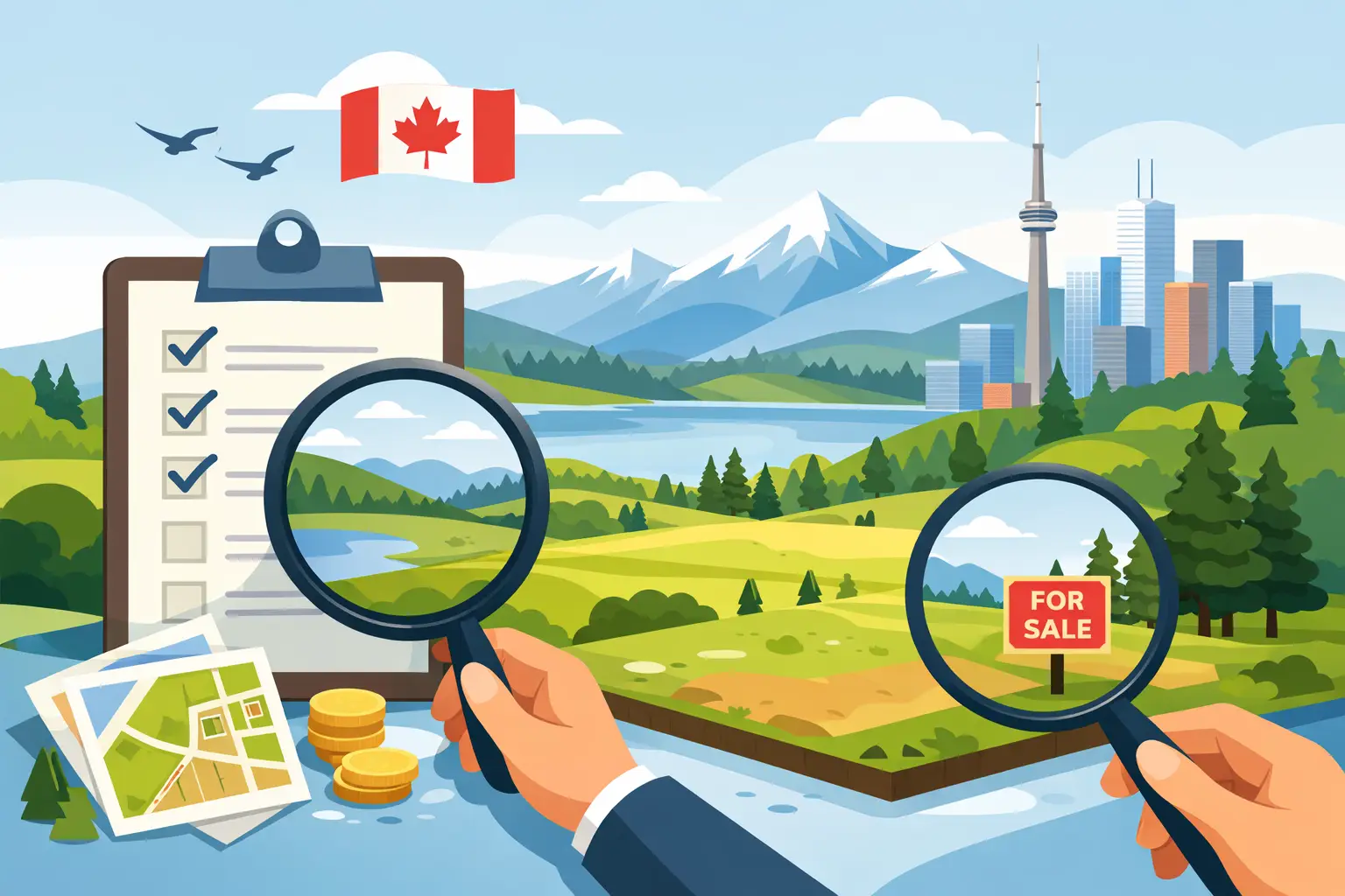 Vacant Land for Sale Canada: What to Check